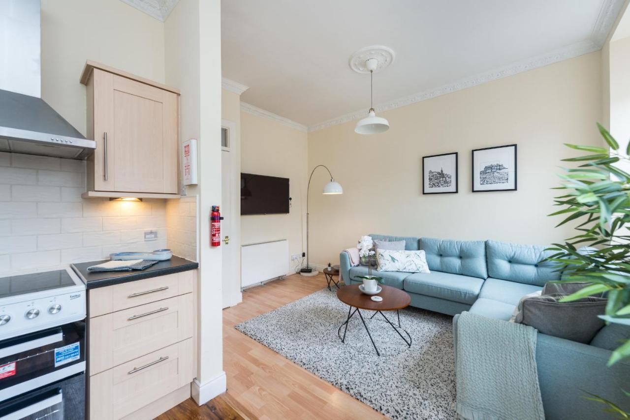 Bright And Modern 2 Bed Apartment Edinburgh Bagian luar foto